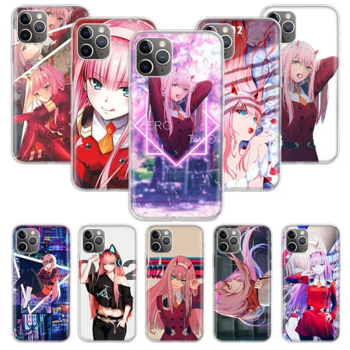 Darling in the FRANXX Phone case collection anime wear shop