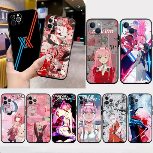 Darling in the FRANXX Phone case collection anime wear shop