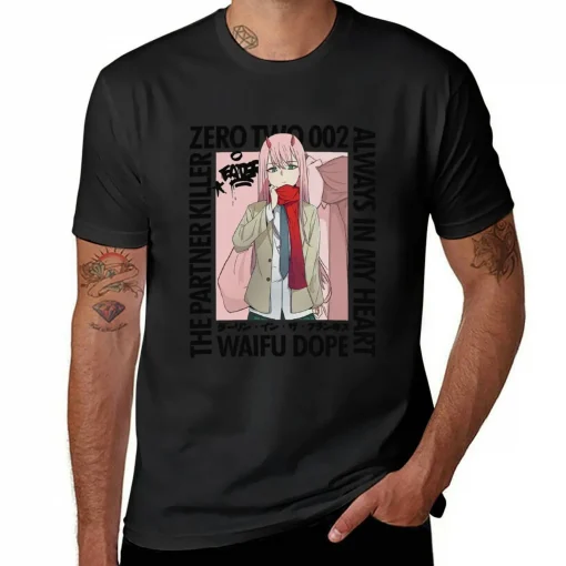 Darling in the FRANXX T-shirt collection anime wear shop