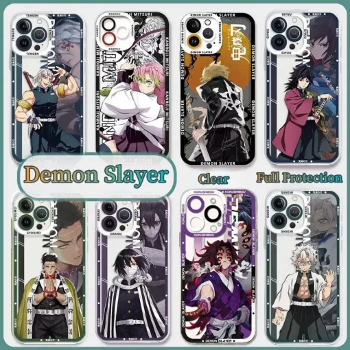 Demon Slayer Phone Case - Stylish Anime Protection