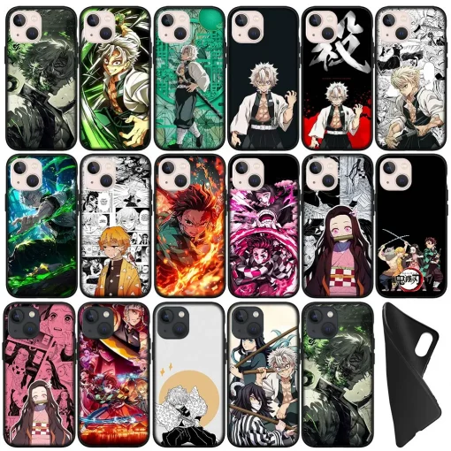 Demon Slayer Phone Case - Stylish Anime Protection