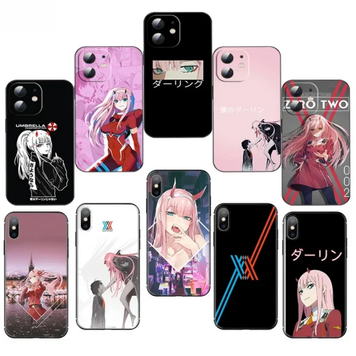 Darling in the FRANXX Phone case collection anime wear shop