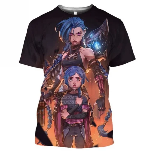 Arcane T-Shirt  – Premium Anime Tee