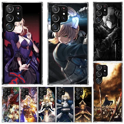 Fate Stay Night Phone Case – Anime Characters & Durable Protection