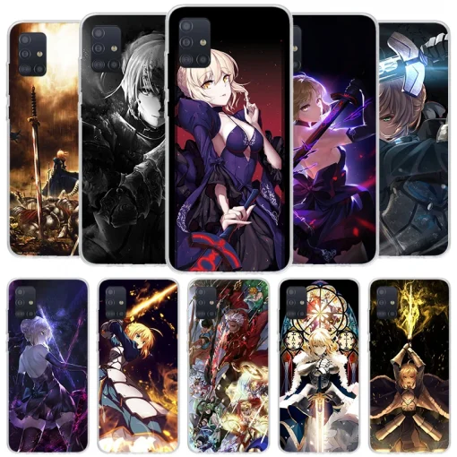 Fate Stay Night Phone Case – Anime Characters & Durable Protection