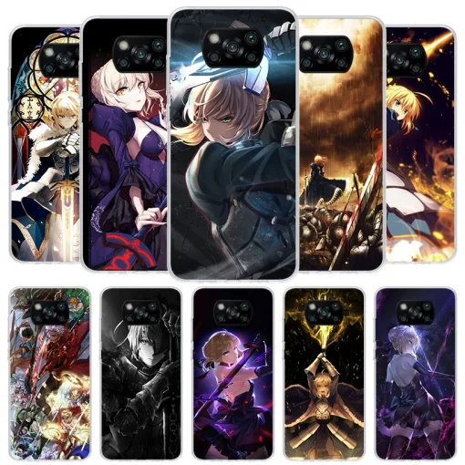 Fate Stay Night Phone Case – Anime Characters & Durable Protection