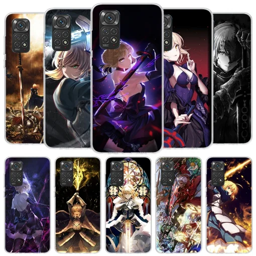 Fate Stay Night Phone Case – Anime Characters & Durable Protection