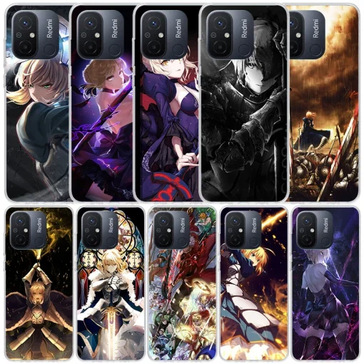 Fate Stay Night Phone Case – Anime Characters & Durable Protection