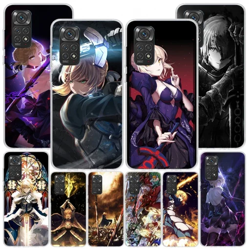 Fate Stay Night Phone Case – Anime Characters & Durable Protection