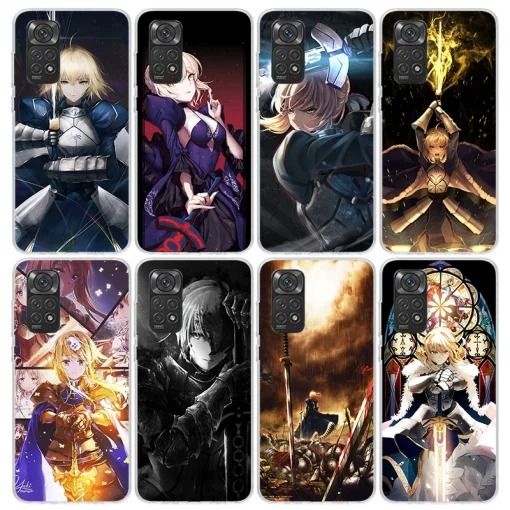 Fate Stay Night Phone Case – Anime Characters & Durable Protection