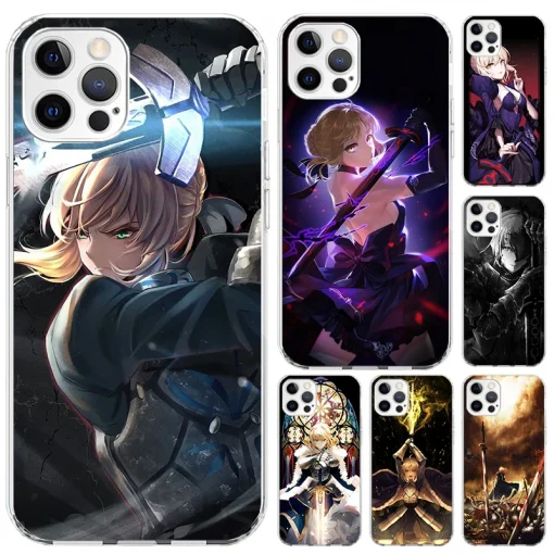 Fate Stay Night Phone Case – Anime Characters & Durable Protection