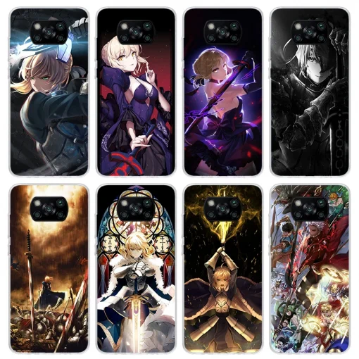 Fate Stay Night Phone Case – Anime Characters & Durable Protection