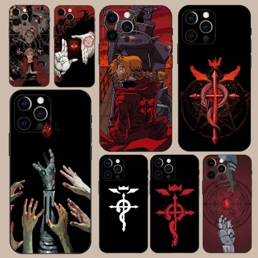 Fullmetal Alchemist Phone Case – Stylish Protection for Anime Fans