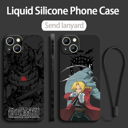 Fullmetal Alchemist Phone Case – Stylish Protection for Anime Fans