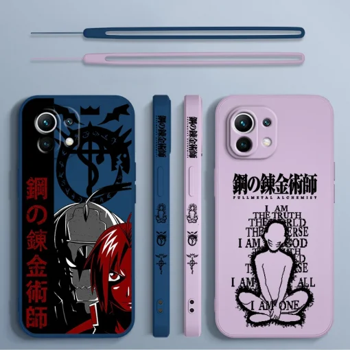 Fullmetal Alchemist Phone Case – Stylish Protection for Anime Fans