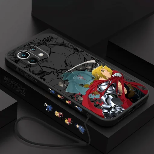 Fullmetal Alchemist Phone Case – Stylish Protection for Anime Fans