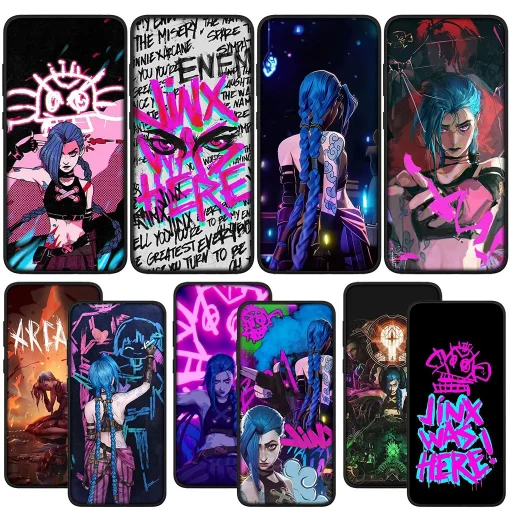 Anime Arcane Phone case collection JINX