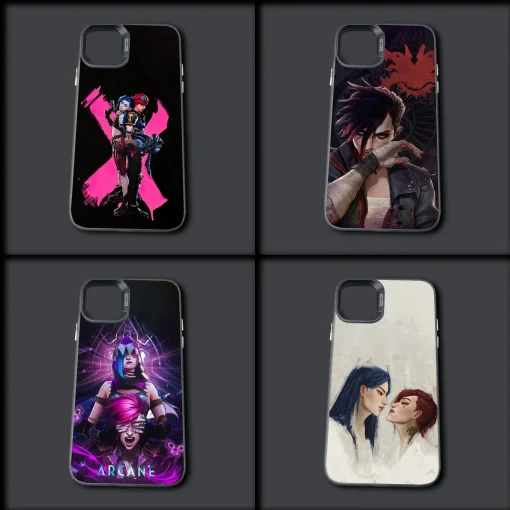 Anime Arcane Phone case collection JINX