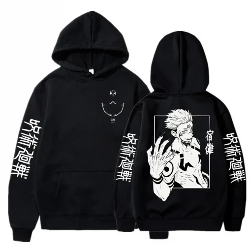 Jujutsu Kaisen Hoodie - Anime-Inspired Streetwear