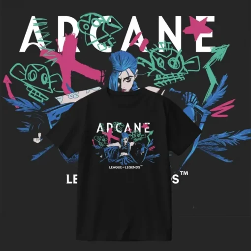 Arcane T-Shirt  – Premium Anime Tee