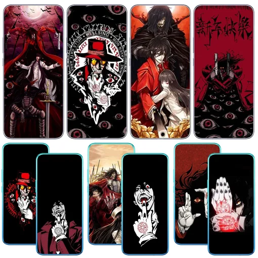 Anime Hellsing phone case collection