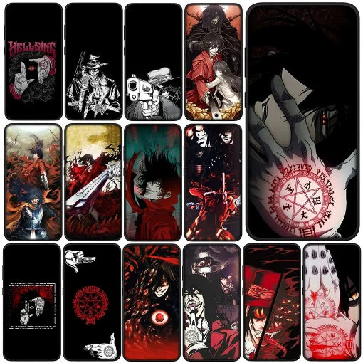 Anime Hellsing phone case collection