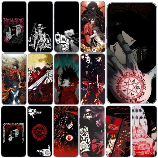 Anime Hellsing phone case collection