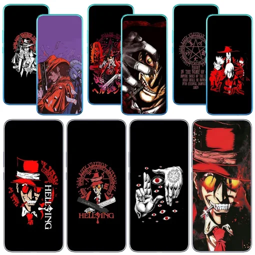 Anime Hellsing phone case collection