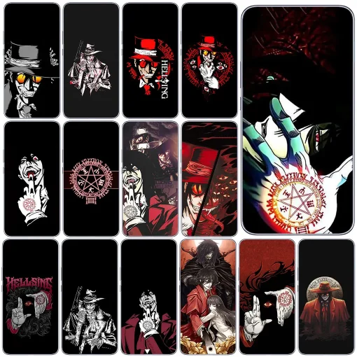 Anime Hellsing phone case collection