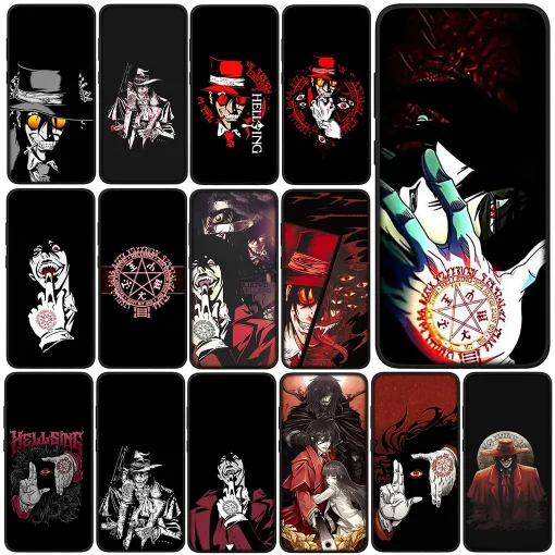 Anime Hellsing phone case collection