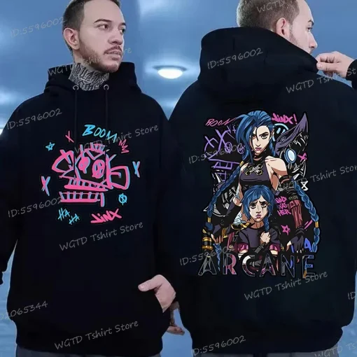 Anime ARCANE Hoodie - Premium Quality