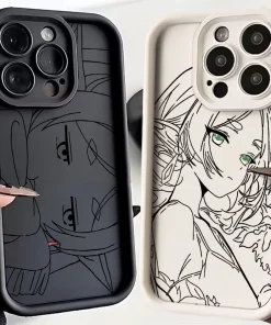 Frieren: Beyond Journey’s End Phone Case – Anime Characters & Durable Protection