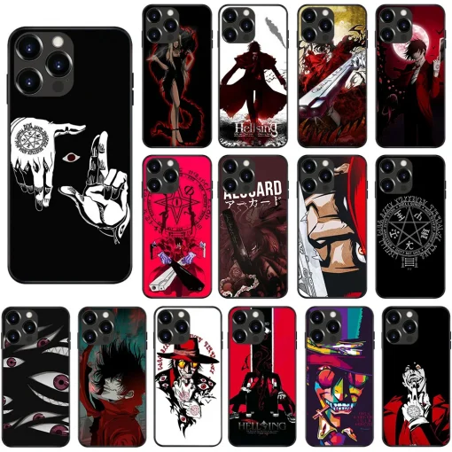 Anime Hellsing phone case collection