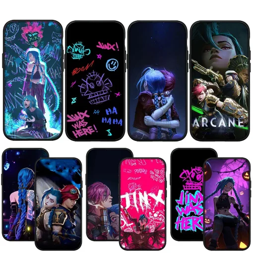 Anime Arcane Phone case collection JINX