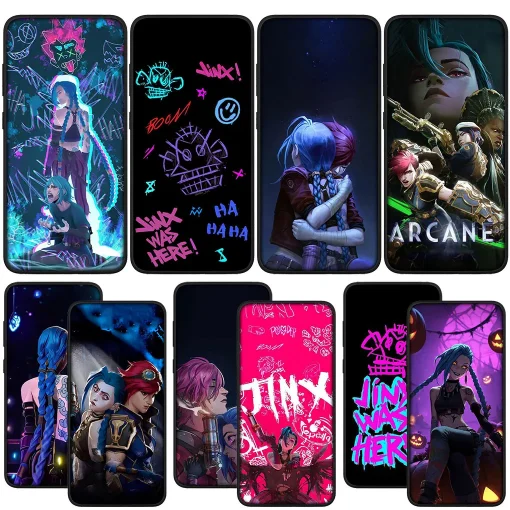 Anime Arcane Phone case collection JINX