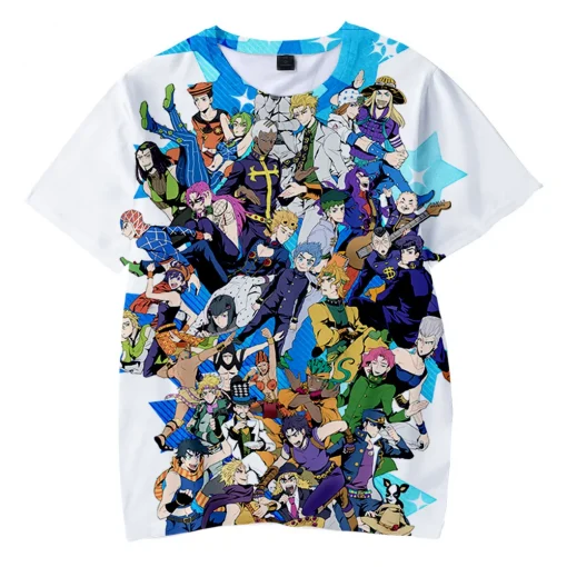 JoJo’s Bizarre Adventure t-shirt  – Premium Anime Tee