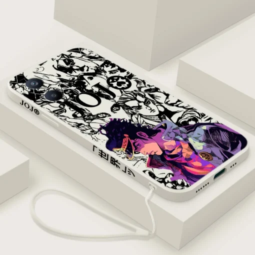 JoJo’s Bizarre Adventure Phone Case – Stylish Protection for Anime Fans