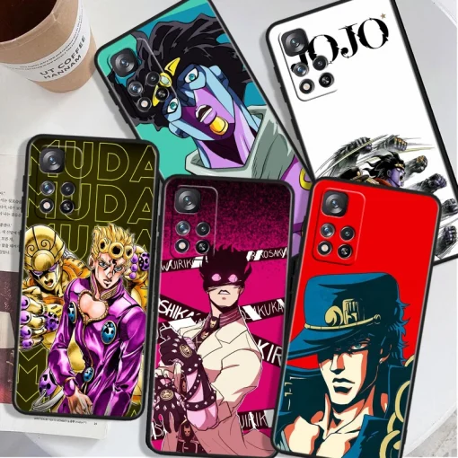 JoJo’s Bizarre Adventure Phone Case – Stylish Protection for Anime Fans