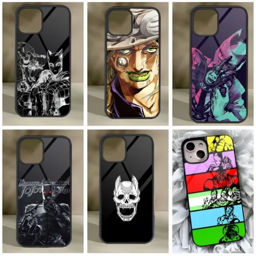 JoJo’s Bizarre Adventure Phone Case – Stylish Protection for Anime Fans