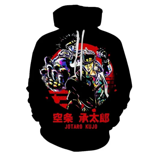 JoJo’s Bizarre Adventure Hoodie - Anime-Inspired Streetwear