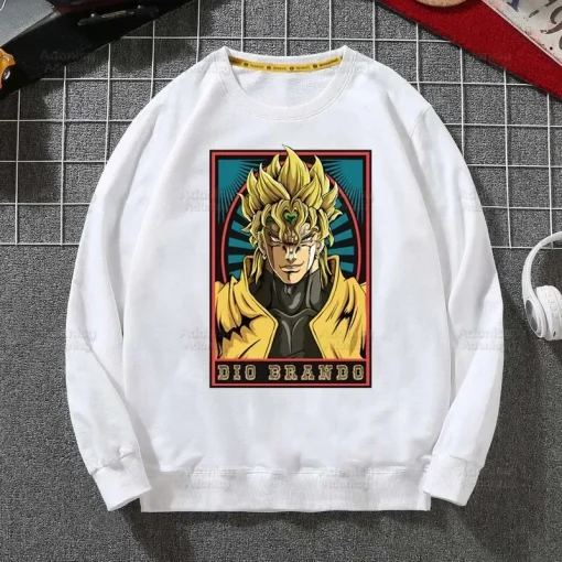 JoJo’s Bizarre Adventure Hoodie - Anime-Inspired Streetwear