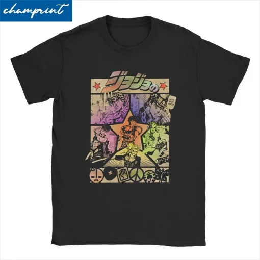 JoJo’s Bizarre Adventure t-shirt  – Premium Anime Tee