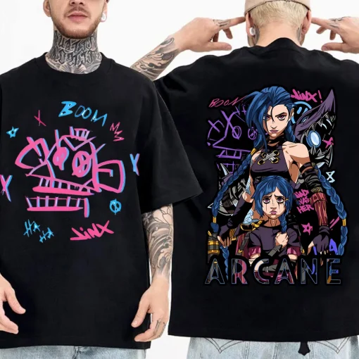 Arcane T-Shirt  – Premium Anime Tee