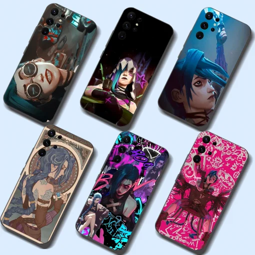 Anime Arcane Phone case collection JINX