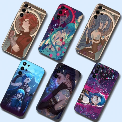 Anime Arcane Phone case collection JINX