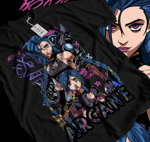 Arcane T-Shirt  – Premium Anime Tee