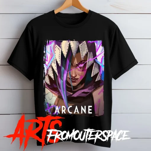 Arcane T-Shirt  – Premium Anime Tee