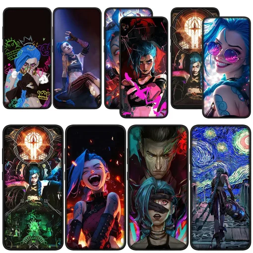 Anime Arcane Phone case collection JINX