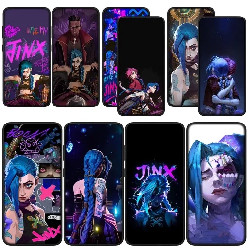 Anime Arcane Phone case collection JINX