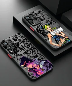 JoJo’s Bizarre Adventure Phone Case – Stylish Protection for Anime Fans